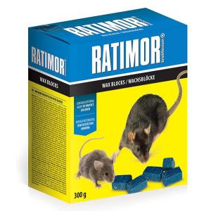 Ratimor brodifacoum parafínové bloky