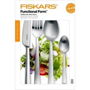 Fiskars Súprava príborov Functional Form™, 16 ks, matné vyhotovenie 1002958