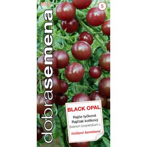 Dobré semená Paradajka tyč. čerešňové - Black Opal 10s