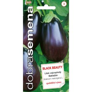 Dobré semená Baklažán vajcoplodý - Black Beauty 0,8 g